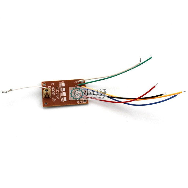 4 방향 원격 제어 27MHZ 원격 제어 장치 원격 제어 자동차 장난감 액세서리 송신기 보드 수신 보드 안테나