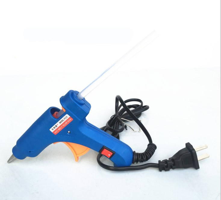 实用胶枪 20W有开关玻璃硅条热溶胶棒 20w热熔胶枪 DIY工具_虎窝淘