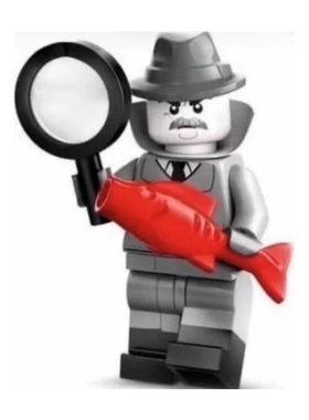 LEGO71045抽抽乐 乐高积木人仔 S25二十五季 #1 灰衣侦探 原盒