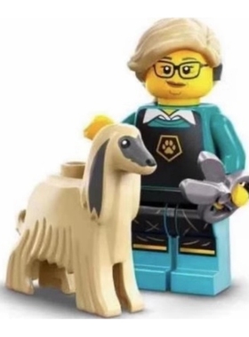 LEGO71045抽抽乐 乐高积木人仔 S25二十五季 #12 小狗美容师 原盒