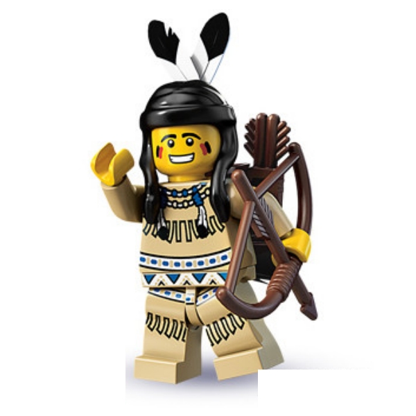 LEGO8683抽抽乐#1部落猎手