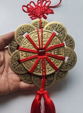 梅花钱招财进宝家居装饰摆件