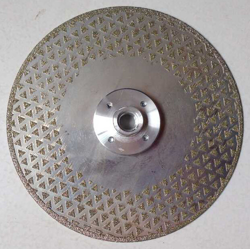 电镀片180电镀金刚石锯片满天星切磨片双面三角满天星切割片