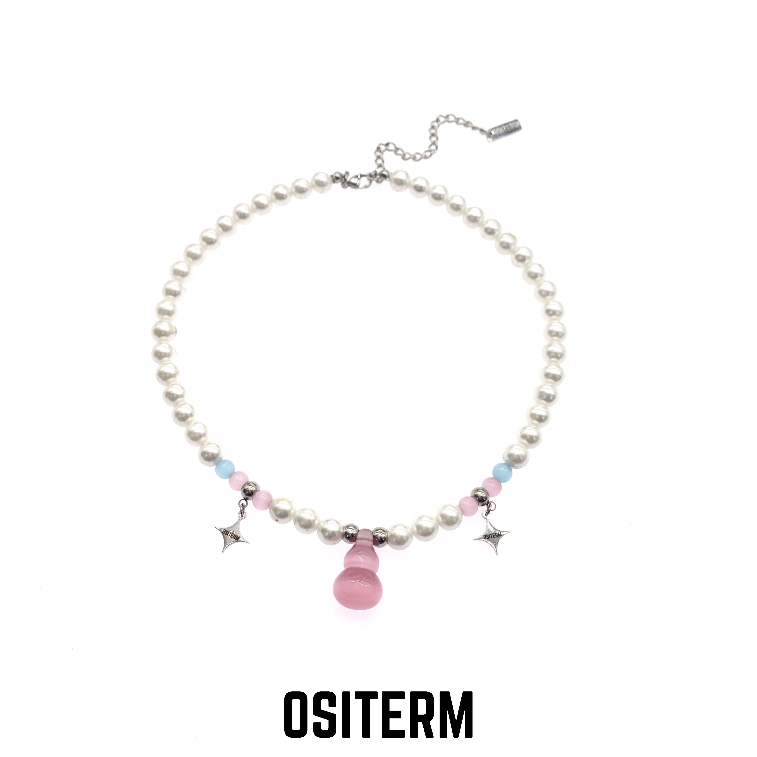 OSITERM钰系列珍珠福禄项链小众高级感新中式男女饰品y程鑫同款