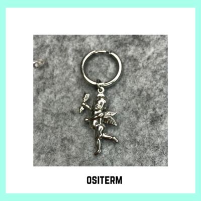 ositerm天使耳环耳坠手工原创