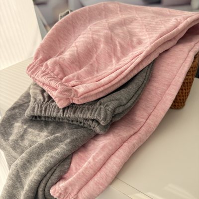 情侣空气棉纯棉睡裤女秋冬长裤