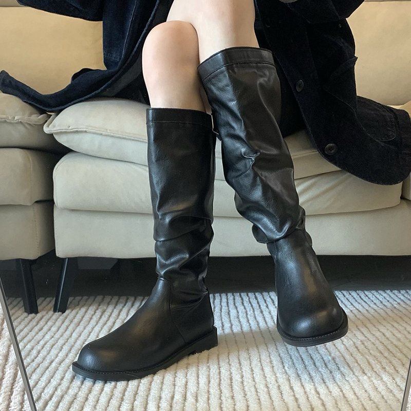 显腿瘦~今年流行的靴子女