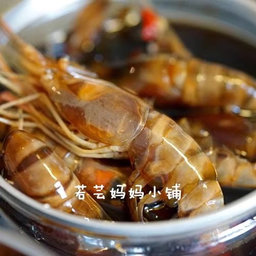 罗氏虾大头虾沼虾，上海风味