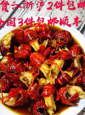 小龙虾 虾尾 大罐装 5斤多 拨出虾尾 700克多