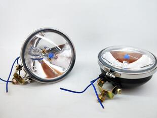 优质光泰照明疝气灯超亮倒车灯3寸4寸圆灯汽车太阳灯射灯24v