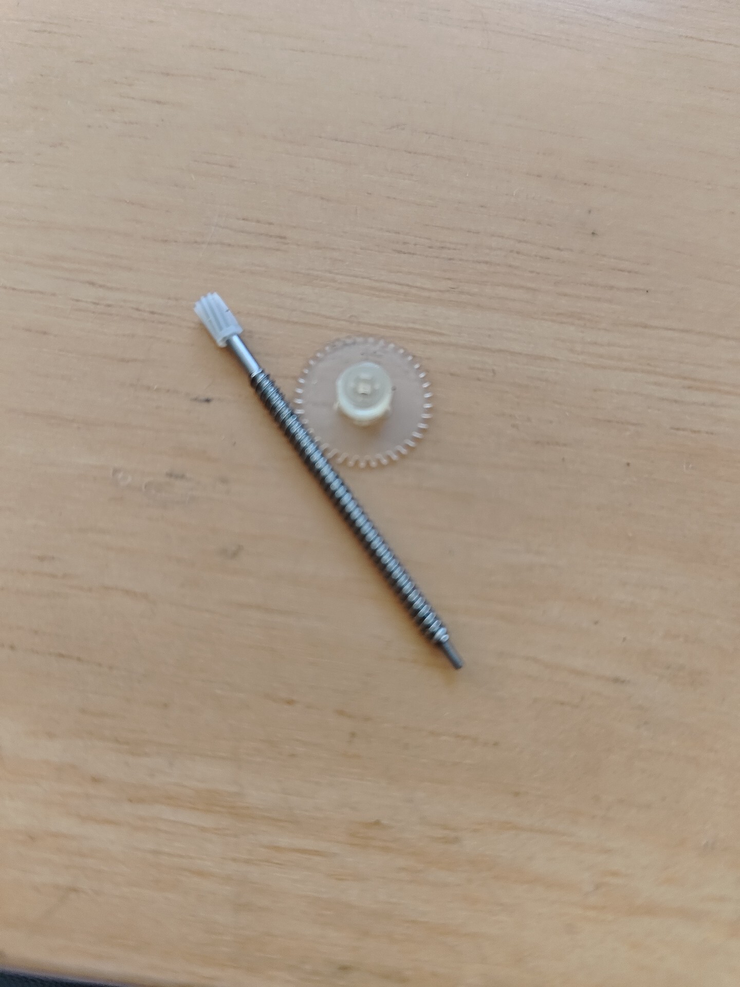 샤프 MD DS70용 기어 세트 (중고, 정품 분해품) 2