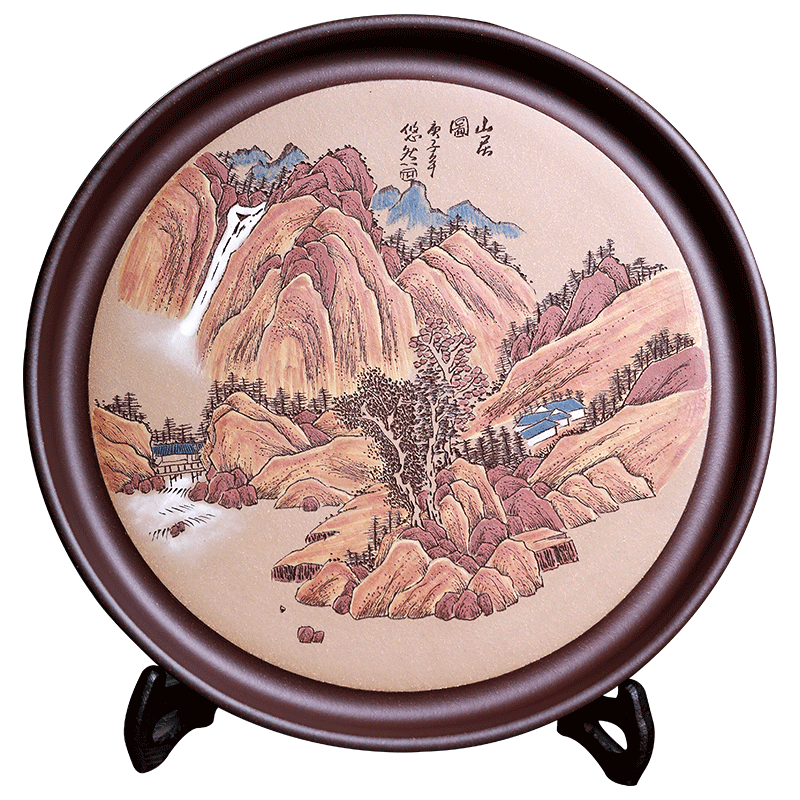 茗阳宜兴原矿紫砂壶承茶海储水盘
