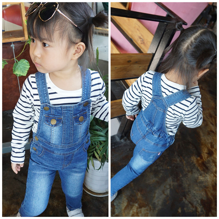 Pantalon fille YU01 en toile - Ref 2061802 Image 1