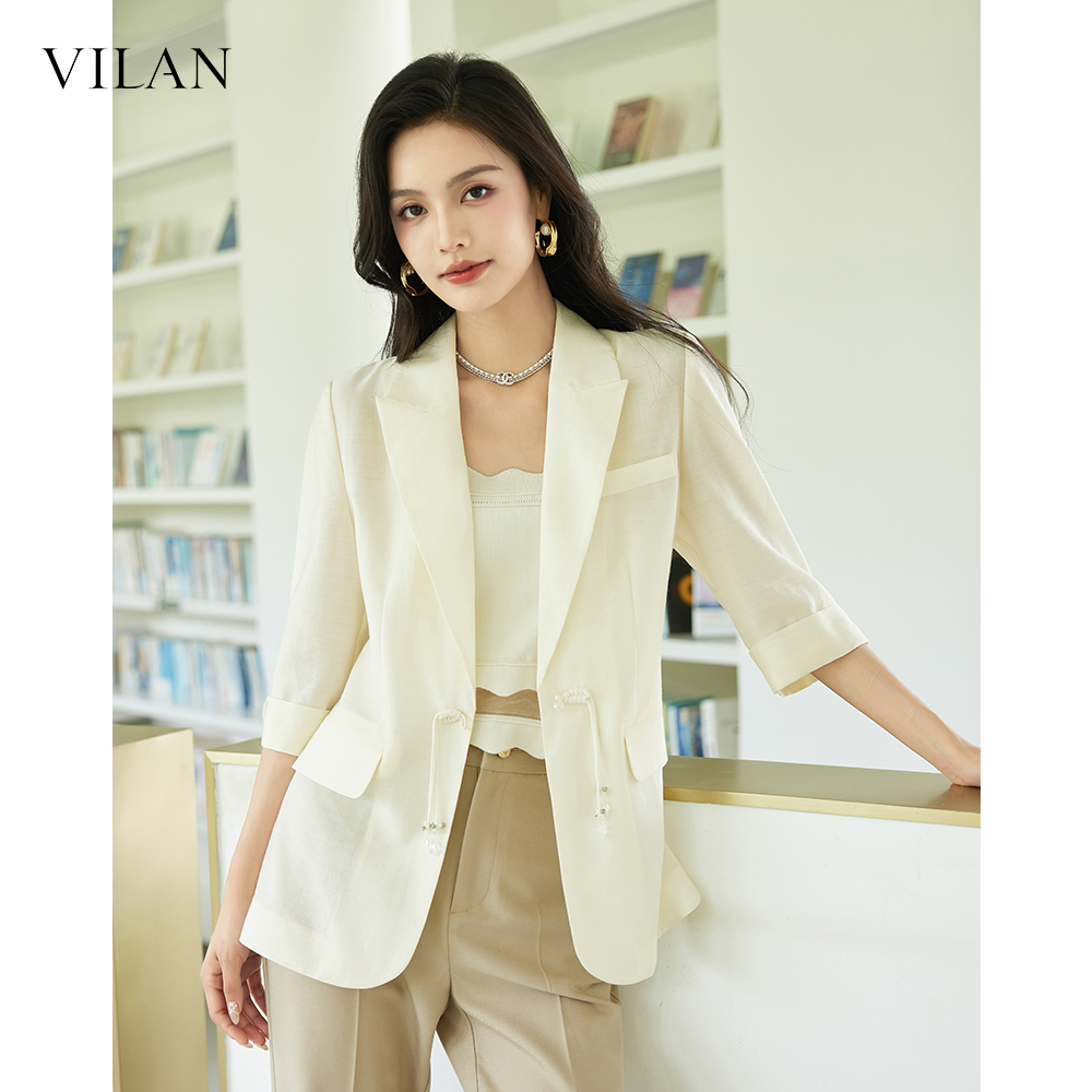 VILAN慧兰高级感职场通勤西装女