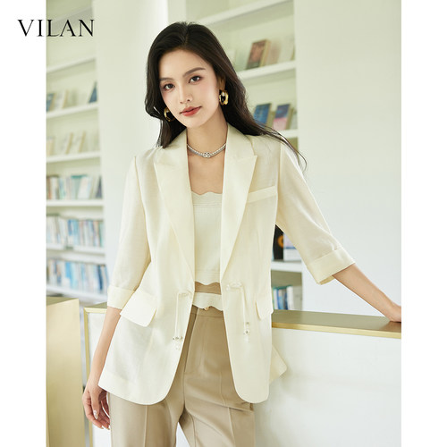 VILAN慧兰高级感职场通勤西装女