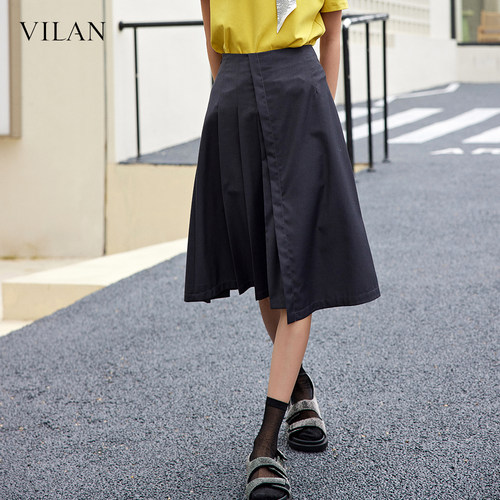 小黑裙子女2025春季新款气质蓬蓬