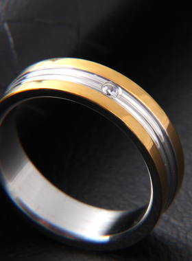 单身风夸张理发师韩版男士戒指环