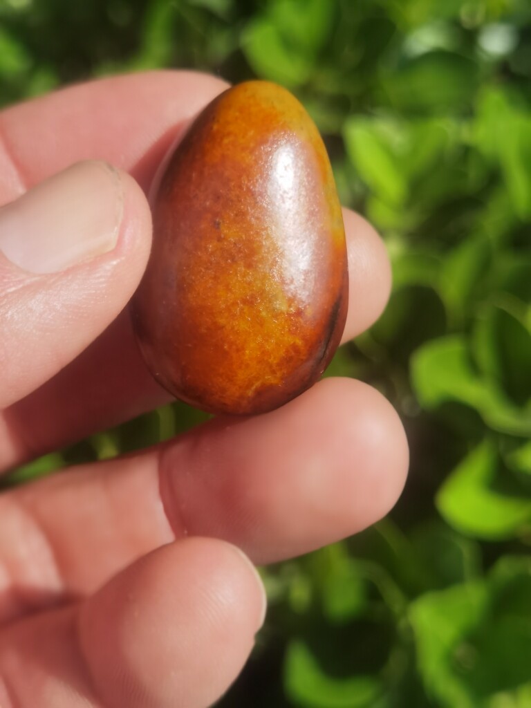 圣玉堂珠宝玉石天然新疆和田玉原石籽料保真原生满红皮挂坠籽