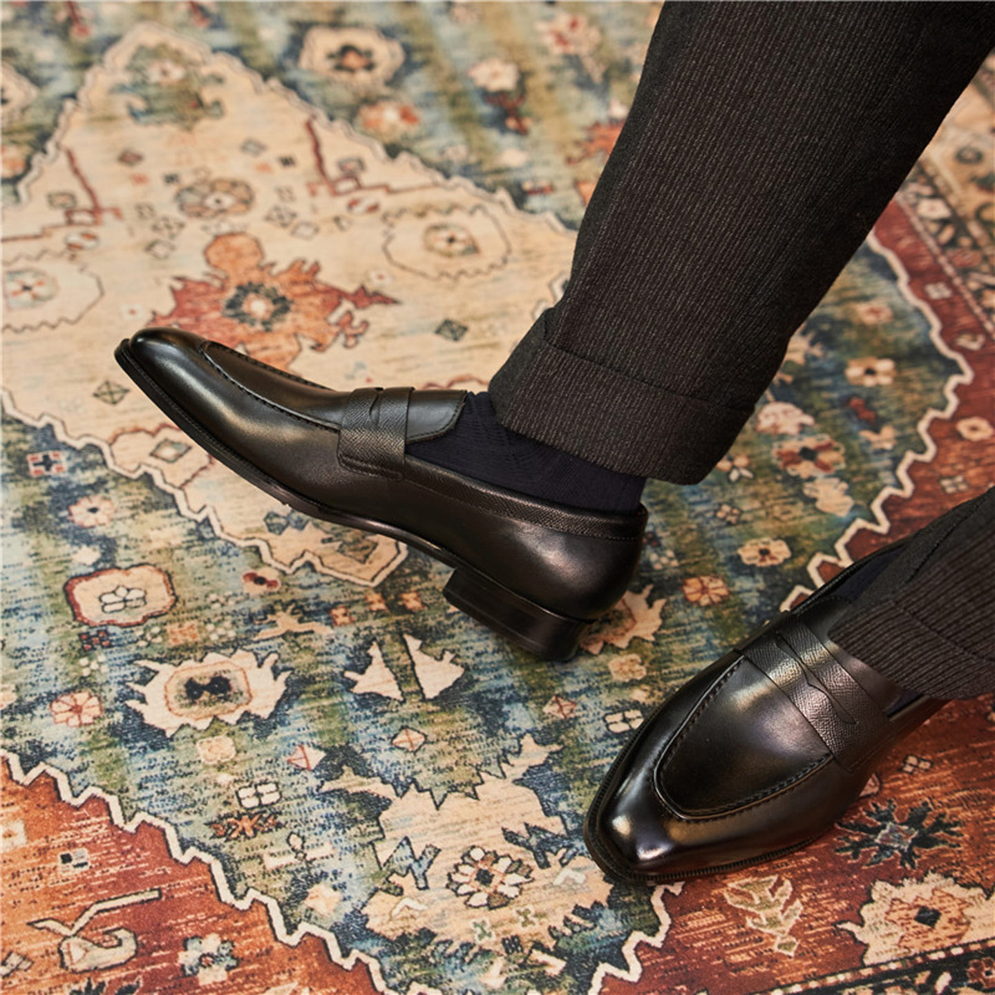 英伦风经典德比鞋商务正装男皮鞋