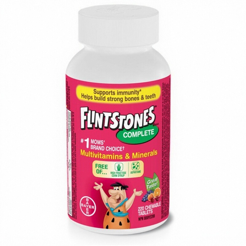 拜耳Flintstones儿童复合维生素