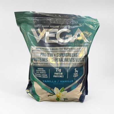 Vega有机植物蛋白粉香草味2kg