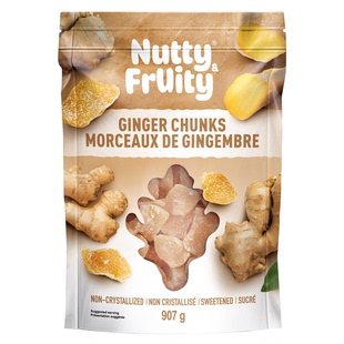 加拿大直邮 姜糖 Nutty Fruity 907g and 2袋9.5折