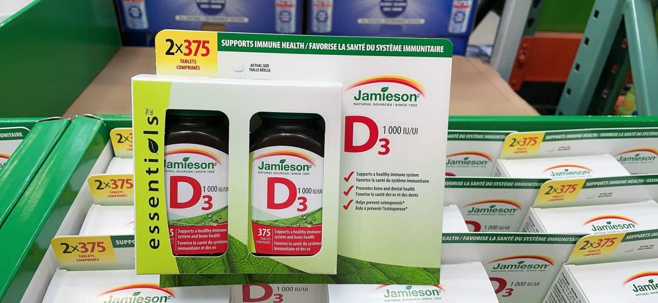JAMIESON健美生维生素D32*375粒