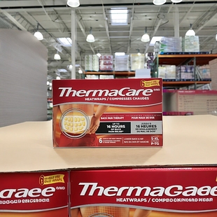 加拿大直邮 6片装 ThermaCare 暖腰贴 护腰贴 2盒减10元