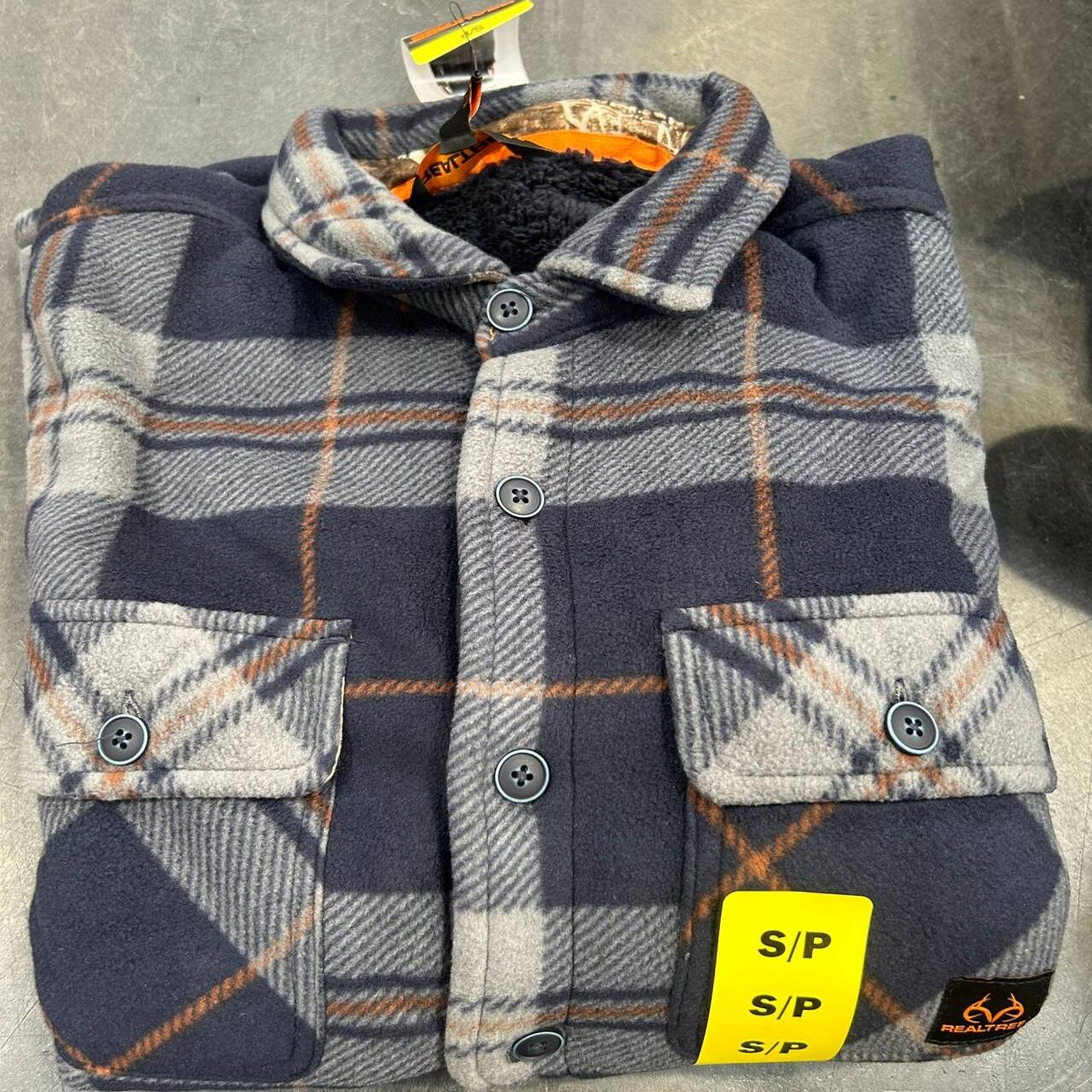 REALTREE男士长袖格子衬衫