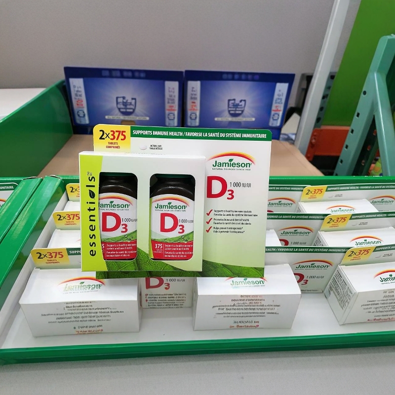 JAMIESON健美生维生素D32*375粒