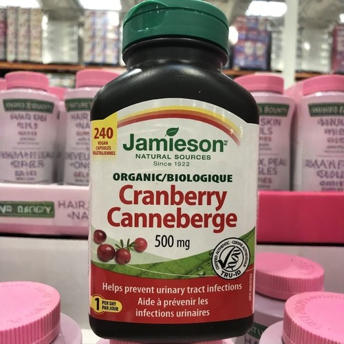 蔓越莓胶囊Jamieson加拿大直邮