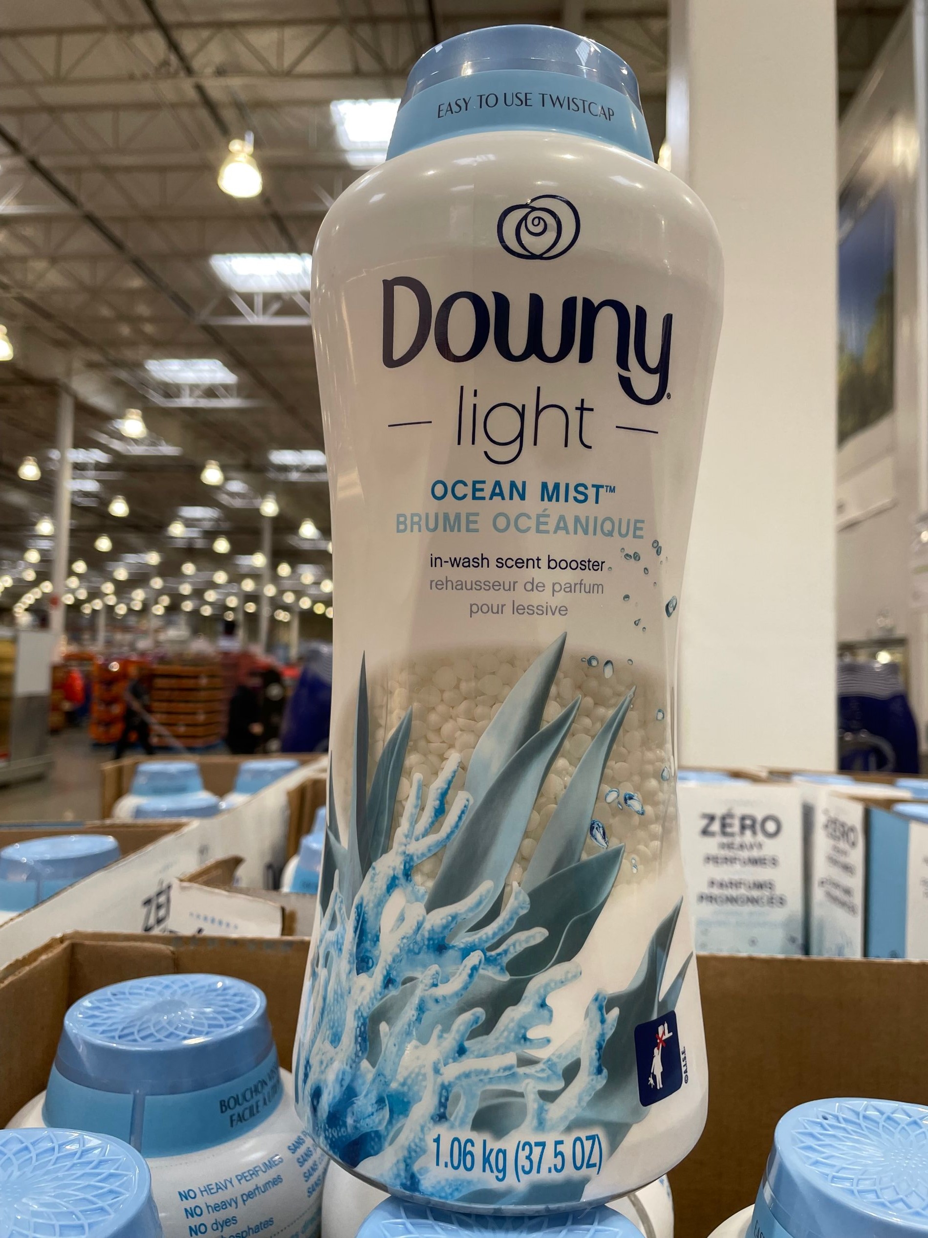 加拿大直邮  DOWNY 当妮 衣物柔顺剂 留香珠 洗衣香片963g