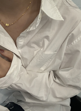 18k金细麻花链项链气质素链轻奢高级感项链老钱风松弛感