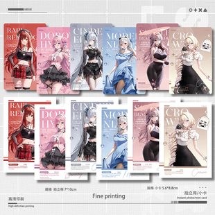 nikke妮姬拉毗灰姑娘神罚桃乐丝拍立得小卡周边高清收藏卡纪念卡