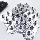 大中小号烛芯固定铁片底托铁扣 手工DIY棉线蜂蜡大豆蜡茶蜡酥油灯