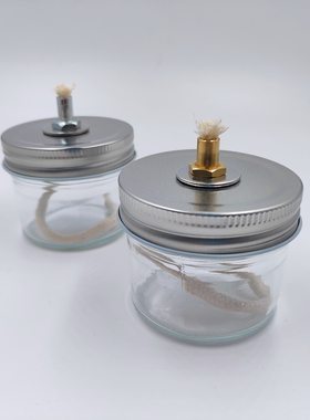 玻璃油灯酥油煤油ins摆件火水