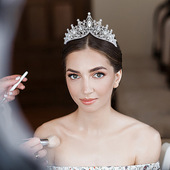 欧美时尚 水晶生日派对头饰复古女王皇冠适合女孩舞会婚礼新娘皇冠