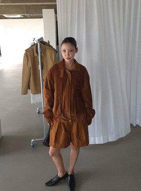 九0830韩国东大门运动短裤区ous-8623073秋季时尚通勤档口纯色