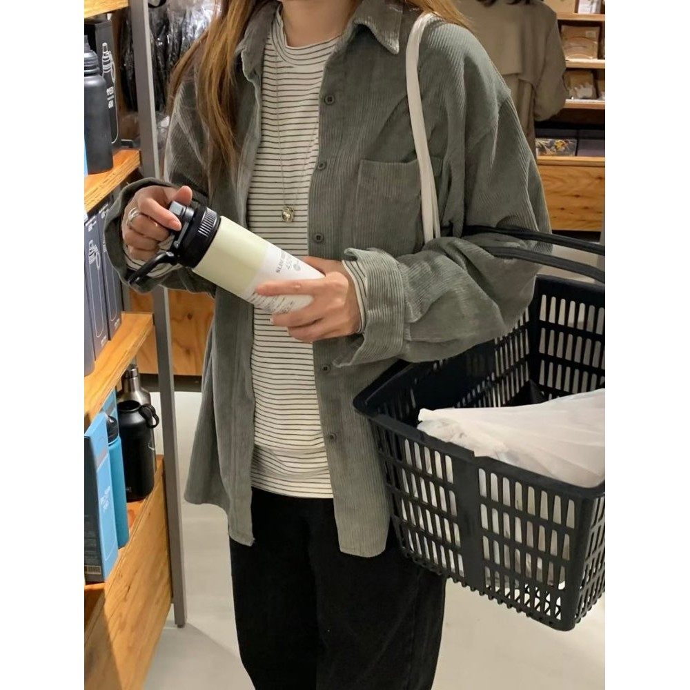 九1202韩国东大门衬衫-区AND-FLOYD-8717166修身冬季高档正品大气