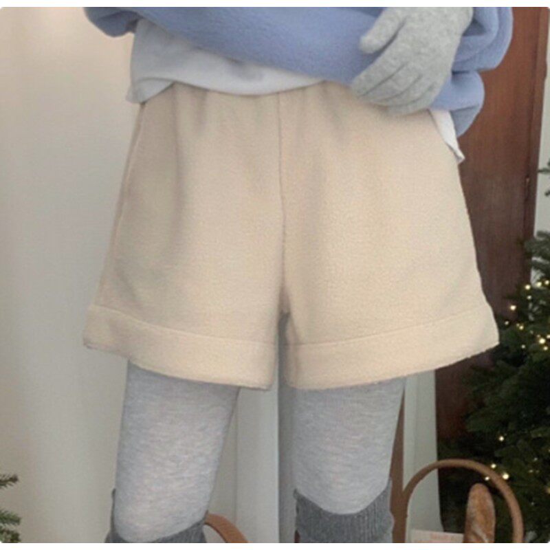 八1218韩国东大门运动短裤区G-4545720冬季简洁正品别致休闲复古