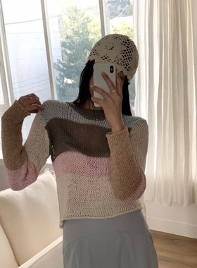 九0428韩国东大门针织衫-区VINTAGEVIBE-8515665直邮气质人气欧美