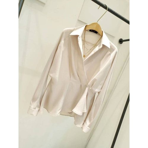 九1202韩国东大门衬衫-区YANIYANI-8716762人气浪漫秋季气质通勤