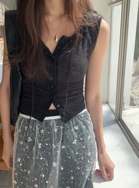 九0604韩国东大门运动瑜伽背心区Logarden-8549954简约秋季原宿