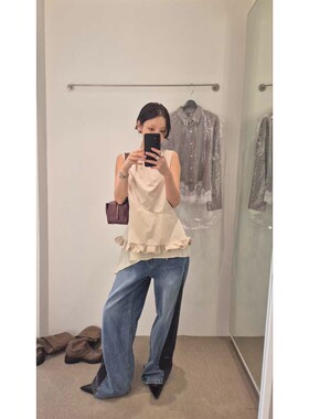 九0205韩国东大门运动瑜伽背心区ous-8744664人气新潮春季清新