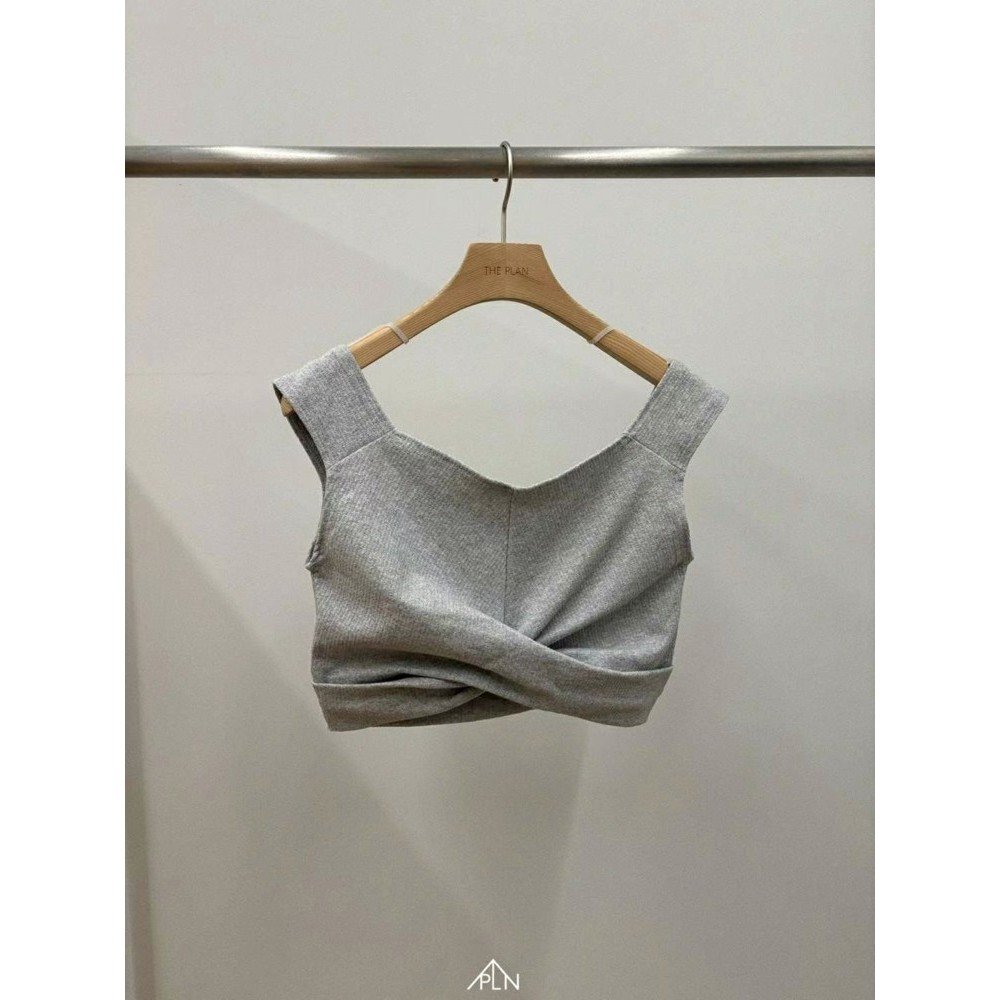 九0628韩国东大门运动瑜伽背心区THEPLAN-8570111通勤档口纯色