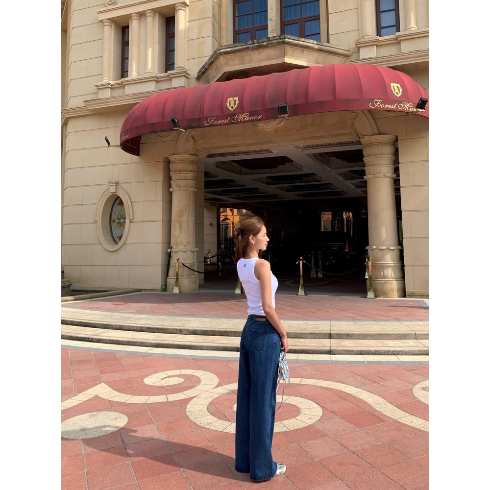 九0830韩国东大门运动牛仔裤区OBSESS-8622428可爱都市冬季新潮