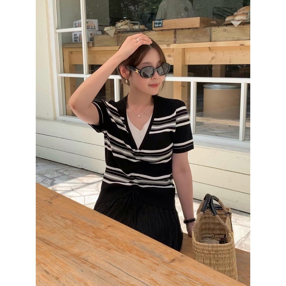 九0628韩国东大门针织衫-区ONEMONE-8569791时尚新款独特直邮知性