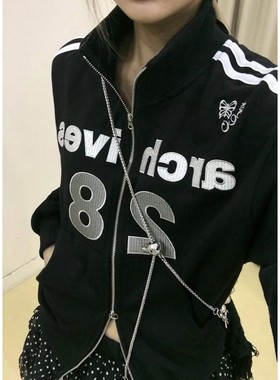 九1003韩国东大门运动户外卫衣区seolo-8660674甜美潮流秋冬高端