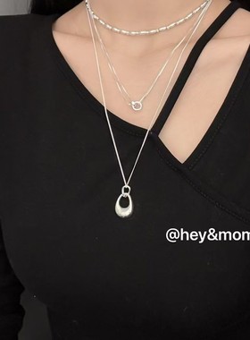 九0223韩国东大门项链HEY-8443606甜美百搭春冬洋气韩版简洁可爱