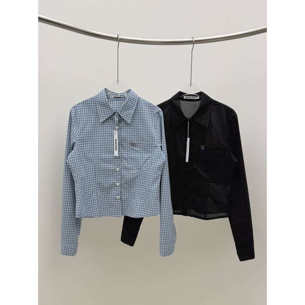 九1003韩国东大门衬衫-区seolo-8660683人气复古秋季学院通勤欧美